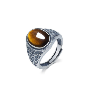 Tiger Eye Retro Ring