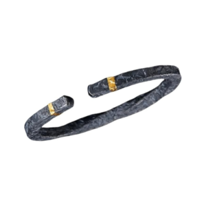 Black Rattan Double Color Bracelet