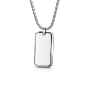 Mirror-Polished Titanium Pendant Chain